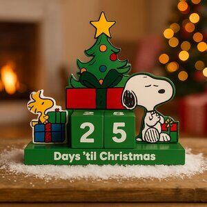 Days Till Christmas Peanuts Countdown Calendar